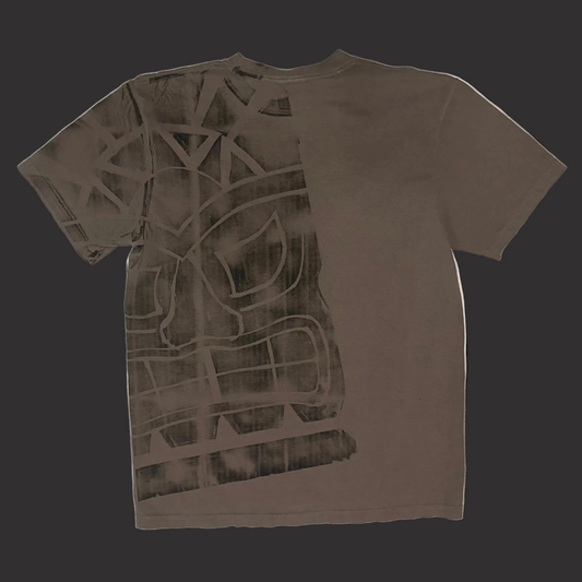 Chocolate Brown Tiki Tee