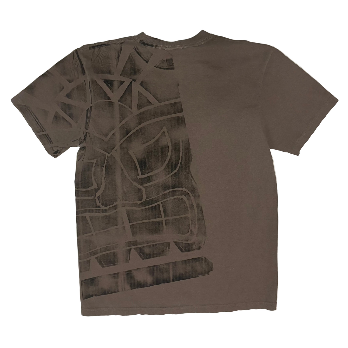 Chocolate Brown Tiki Tee